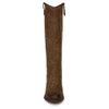 Naturalizer SOUL Women's Zoya Fashion Boot Brown Faux Leather 7 W