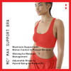 Champion Women's Sports Bra, Motion Control, High Impact Sports Bra New