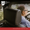 THE HEADREST SAFE Vulcan Cloth Universal Without Safe Headrest - Black