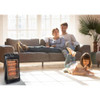 Comfort Zone Energy Save Quartz Radiant Heater CZQTV008EBK - Black