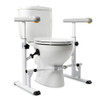 KMINA Toilet Safety Rails Heavy Duty Frame with Handles Adjustable New