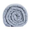 BlanQuil Basic Weighted Blanket, Grey, 12 New
