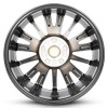 2014-2019 Toyota Corolla 16" Black Aluminum Rim OE Direct Replacement New