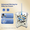 H-DUKA 10-IN-1 ICE CREAM MAKER MACHINE 800W KF-2501U1 - BLACK New
