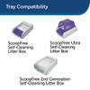 PetSafe ScoopFree Sensitive Disposable Crystal Tray Pack of 6 36 LBS - White New