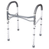 Carex Toilet Safety Rails Adjustable Detachable Toilet Safety Frame B008XI0XXA