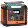 EBL PORTABLE POWER STATION 330W PURE SINE WAVE SOLAR - BLACK/ORANGE
