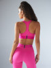 SAVAGE XFENOM BMX, WOMENS, LINEUP LOW-IMPACT BRA 2X - PINK HIGHLIGHTER New