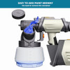 TILSWALL SHARK 800 PAINT SPRAYER HVLP 800W ELECTRIC SPRAY GUN- WHITE