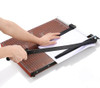COOCHEER A3 Professional Paper Cutter, Handle Length: 550 Mm - Black/Brown