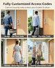 Philips WiFi Smart Keypad Deadbolt Lock DDL242X-15HW - Satin Nickel
