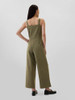 GAP WOMEN'S SQUARENECK JUMPSUIT - X-LARGE - OLIVE NIGHT New