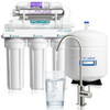 APEC WATER WQA CERTIFIED 7-STAGE DRINKING WATER FILTER SYSTEM BRUSHED NICKEL