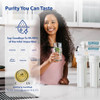 APEC WATER WQA CERTIFIED 7-STAGE DRINKING WATER FILTER SYSTEM BRUSHED NICKEL
