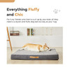 YANXUAN Dog Mat Memory Foam Chic Cat Bed, Double-Sided, Washable Cover,Medium