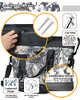 WINNINGO 30 Can Soft Cooler Bag, Portable Soft Sided Insulated - Camo
