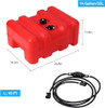 6.3 Gallon/24-l Marine Tank Portable Tank with 10FT Lin Marine Gas Tank