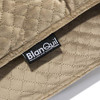 BlanQuil Quilted Weighted Blanket (Taupe 20lb) W/ Removable Cover