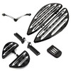 Happy-Motor For Harley Touring Floorboards Street Glide B07V5M9P7Y