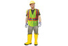 Enguard Yellow Slush Boots, Over The Shoe Rubber Heavy Duty Waterproof 12