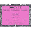Arches Aquarelle Hot Pressed Watercolor Block, 18x24 inches 140lb, 20 Sheets New
