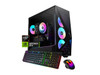 iBUYPOWER Slate Gaming PC Desktop Computer AMD Ryzen 7 8700F CPU, NVIDIA GeForce