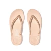 FITFLOP WOMEN'S IQUSHION OMBRE SPARKLE FLIP-FLOPS - SIZE: WOMEN 8.5 - ROSE