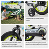 Chipmunk Kids Bike Scout, 14 Inch Wheel Bicycle, Age 3-11, RB14-SCTW - White