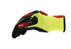 MECHANIX WEAR: M-PACT KNIT CR3A3 WORK GLOVES (LARGE, YELLOW/BLACK) - Size L