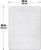 Office Chair Mat for Carpet Floors, Desk Mats 48"X36" for Rolling Desk New