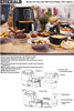 Emerald Electric Air Fryer with LED Touch Display- 5.2L Capacity (1804) New