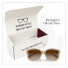 RALPH WOMAN SUNGLASSES RA5274 580213 56MM TRANSPARENT BROWN - BROWN LENS