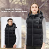 FUN WEEKEND Heated Vest for Women, 9 Heating Modules, 3 Heating Levels (Medium)