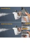 TICYACK STEAM CLEANER FOR HOME, HANDHELD STEAM CLEANER 16 ACCESSORIES - WHITE