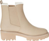 THE DROP WOMEN'S CAMPBELL SHERPA CHELSEA BOOT SIZE: WOMEN 8 - TAUPE New