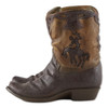ACCENT PLUS 38447 COWBOY BOOTS PLANTER - BROWN