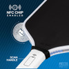 JOOLA PRO IV PICKLEBALL PADDLES RAW CARBON FIBER HYPERION 14MM - WHITE