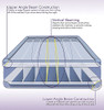 Beautyrest Hi-Loft Inflatable Mattress Raised-Profile Air Bed with Pump Blue New