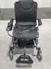 ELECTRIC WHEELCHAIR FOLDABLE MOTORIZED 2 REMOVABLE 15AH BATTERIES - BLACK