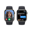 APPLE WATCH 9 GPS LTE 41MM GRAPHITE STAINLESS STEEL MIDNIGHT BAND 10