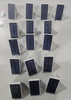 GENERIC SOLAR STAIR LIGHTS OUTDOOR WATERPROOF COOL WHITE - 16 PACK - GRAY