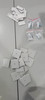GENERIC SOLAR STAIR LIGHTS OUTDOOR WATERPROOF COOL WHITE - 16 PACK - GRAY