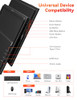 HotYeah Portable Monitor 18.5" 1080P 100Hz 125% sRGB Travel Laptop Monitor
