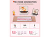 DAREU EK98 Pro Sakura Pink 98-key Wireless Gaming Mechanical Keyboard, Hot-Swap