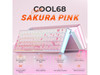 DAREU COOL68 65% Wired Gaming Keyboard, Rapid Trigger Magnetic Switch Keyboard