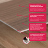 LUCiDA SURFACES Vinyl Flooring Tiles Peel Stick Install 12 Planks 18 SQ FT New