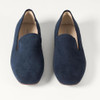 AEWM40201F24 AMAZON ESSENTIALS WOMEN'S SOFT LOAFER NAVY FAUX SUEDE SIZE 7 New