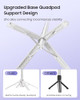 ACKIMA 53'' Selfie Stick Tripod Light Enhanced 4-Leg Cell Phone Stand Camera