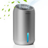 Makayla Dehumidifiers for Home, 56 oz, Portable w 7 Colors LED Light - White