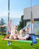 EVERYFUN WATERPROOF RECTANGLE PLATFORM SWING 700LBS HEAVY DUTY, 60"| A-COLORFUL